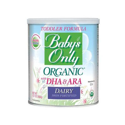 Nature's One Baby's Only Organic Dairy DHA/ARA Toddler Formula