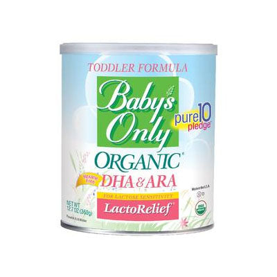 Nature's One Baby's Only Organic LactoRelief DHA/ARA Toddler Formula