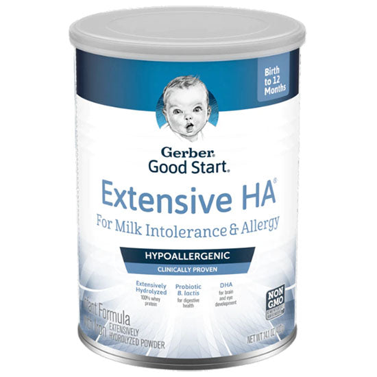 Nestle Gerber Good Start Extensive HA Powder Infant Formula, 14.1 oz Canister (5000048519)