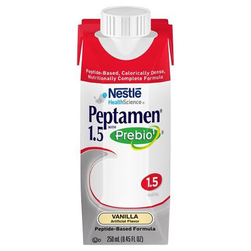 Nestle Peptamen 1.5 with PREBIO, Vanilla Flavor, 250mL (4390034958)