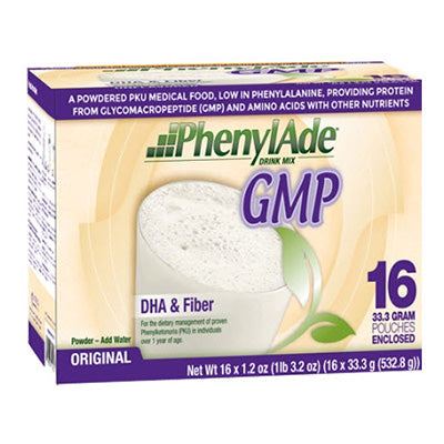 Nutricia PhenylAde Glycomacropeptide Powdered Nutritional Drink Mix, Original Flavor (114116)