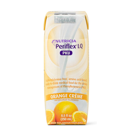 Nutricia Periflex LQ, Orange Creme, 8.5 fl oz Carton (113359)