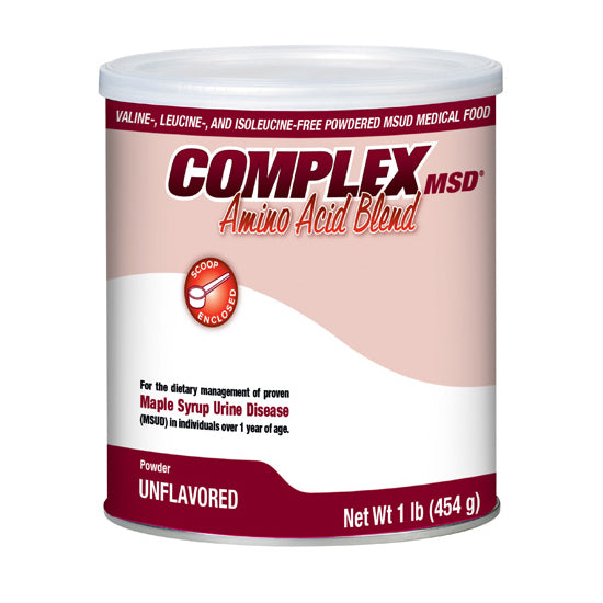Nutricia Complex MSD Amino Acid Blend, Unflavored, 454g Can (120459)