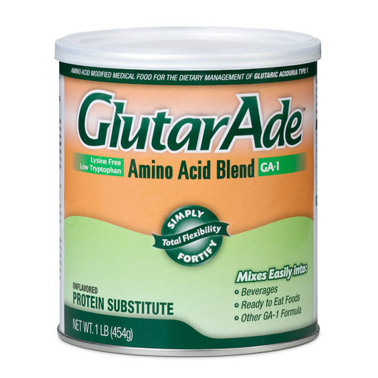 Nutricia GlutarAde Amino Acid Blend, Unflavored, 454g Can (120461)