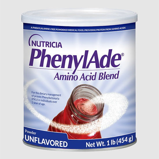Nutricia PhenylAde Amino Acid Blend, Unflavored, 454g Can (127422)
