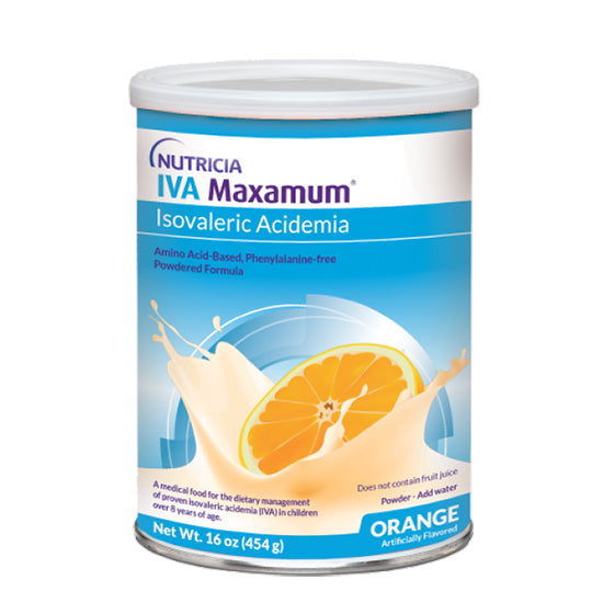 Nutricia IVA Maxamum, Orange Flavor, 454g Can (175752)