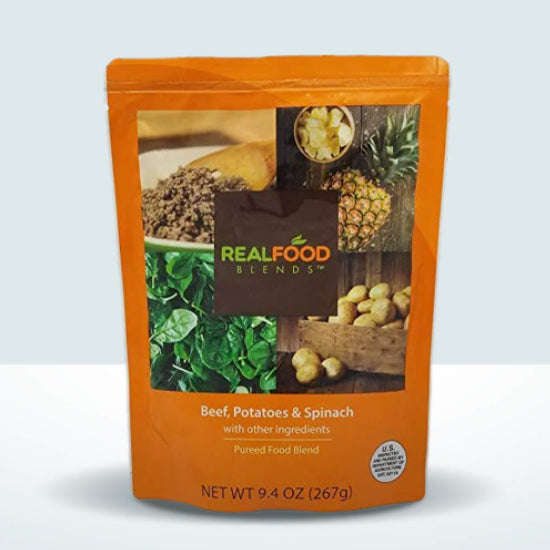 Real Food Blends Beef, Potatoes & Spinach (176993)