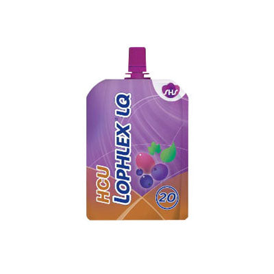 Nutricia HCU Lophlex LQ, Juicy Berry, Ready-to-Drink Pouch (82111)