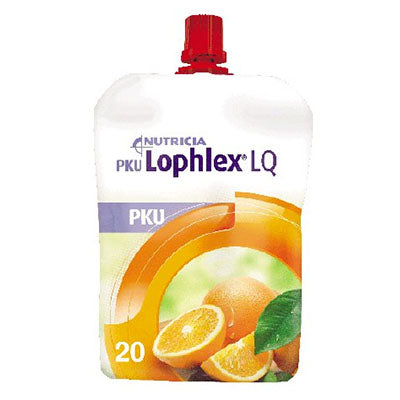 Nutricia PKU Lophlex LQ, Juicy Orange, Ready-to-Drink Pouch (86051)