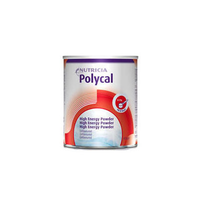 Nutricia Polycal Concentrated Carbohydrate Supplement Powder, Unflavored, 400g Can (89461)