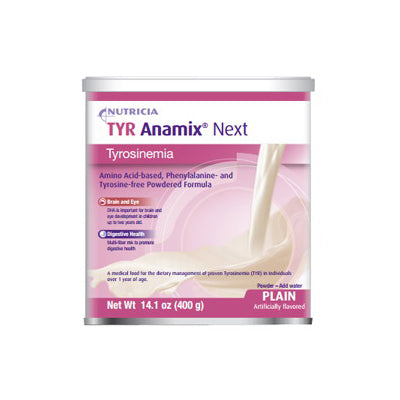 Nutricia TYR Anamix Next Powdered Formula, Unflavored, 400g Can (89479)