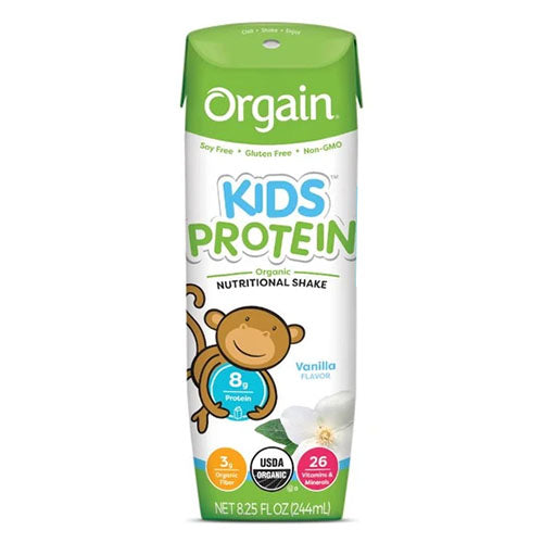 Orgain Kids Protein Organic Nutritional Shake, Vanilla