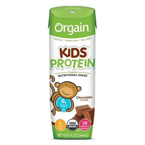 Orgain Kids Protein Organic Nutritional Shake, Chocolate