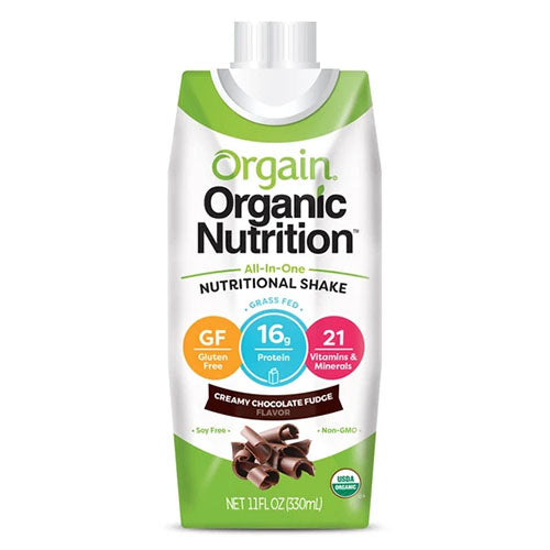 Orgain Organic Nutrition Shake, Cream Chocolate Fudge