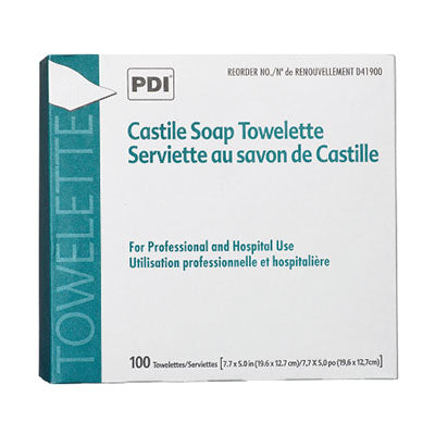 PDI Castile Soap Towelettes (D41900)