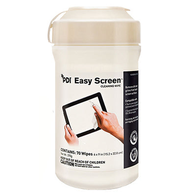 PDI Easy Screen Cleaning Wipe, 6" x 9" (P03672)