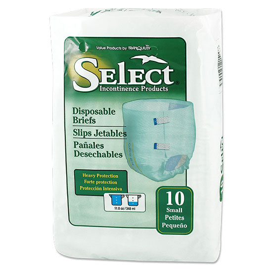 Select Disposable Brief, Small (2620)