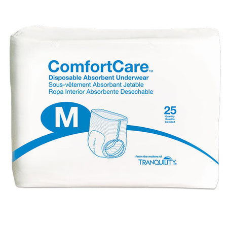 ComfortCare Disposable Absorbent Underwear, Unisex, Medium (2975-100)