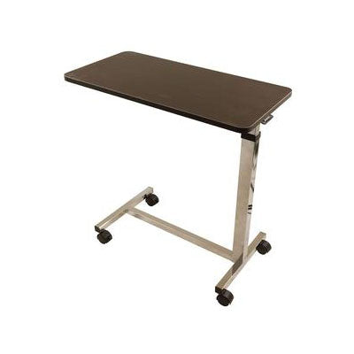 Roscoe Medical Non Tilt Overbed Table, Chrome, Steel (ROS-OBT)