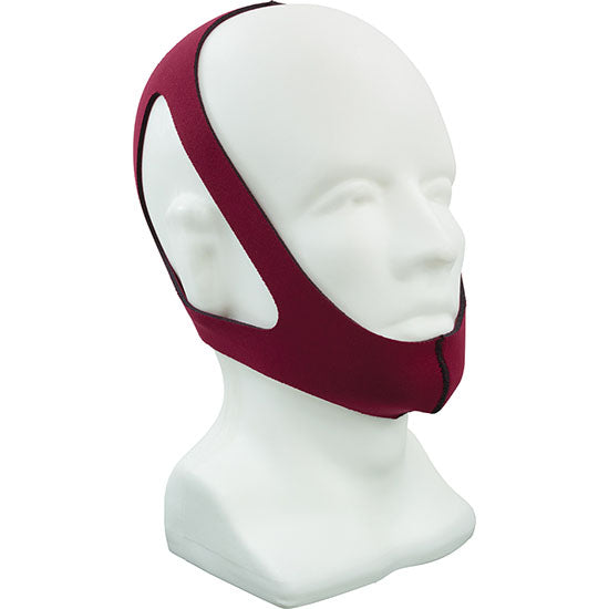 Roscoe Medical 3 Point Chin Strap, Adjustable, Ruby Red (ROS-T09ADJ)
