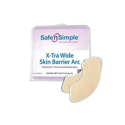 Safe n Simple Skin Barrier Arc, Alcohol-Free, Adhesive (21120)