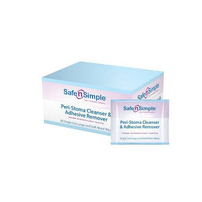Safe n Simple Peri-Stoma Cleanser & Adhsesive Remover, Individual Packet (SNS00550)
