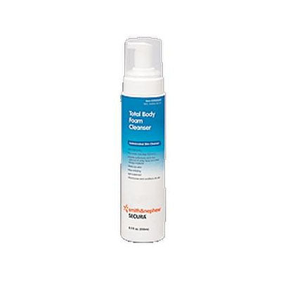 Smith & Nephew Secura Total Body Foam Antimicrobial Skin Cleanser, 8-1/2oz Dispenser (59430300)