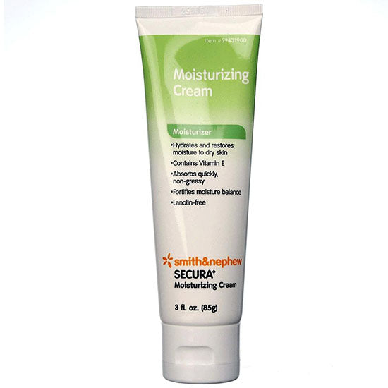 Smith & Nephew Secura Moisturizing Cream, 3 oz. Flip-Top Tube (59431900)