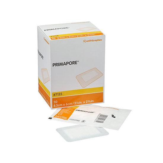 Smith & Nephew Primapore Conformable Adhesive Non-woven Dressing, 2" x 3" (7133)