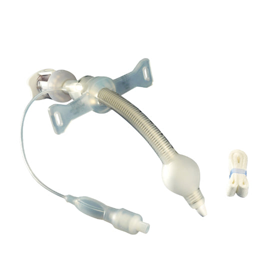 Smiths Medical Bivona Adult TTS Adjustable Neck Flange Hyperflex Tracheostomy Tube, Size 6mm (67HA70)