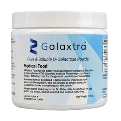 Solace Nutrition Galaxtra Pure and Soluble D-Galactose Powder, 375g Can (4001)