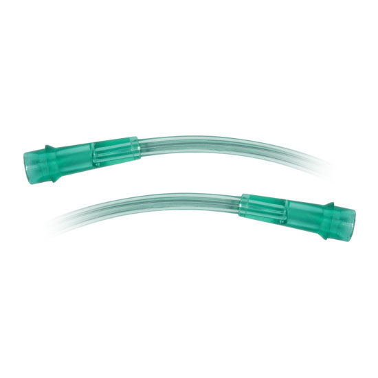 Sunset Healthcare 7ft Oxygen Tubing, Green (RES3007G)
