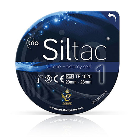Trio Siltac Silicone Ostomy Seal, Size 1 Small (TR1020-10)