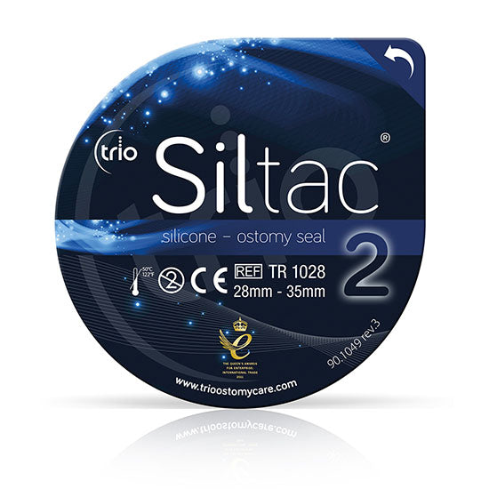 Trio Siltac Silicone Ostomy Seal, Size 2 Medium (TR1028-10)