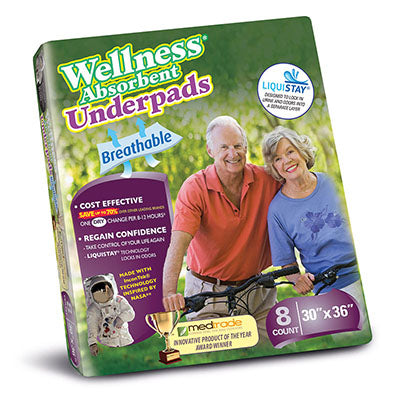 Unique Wellness Absorbent Underpads, 30in x 36in (8130)