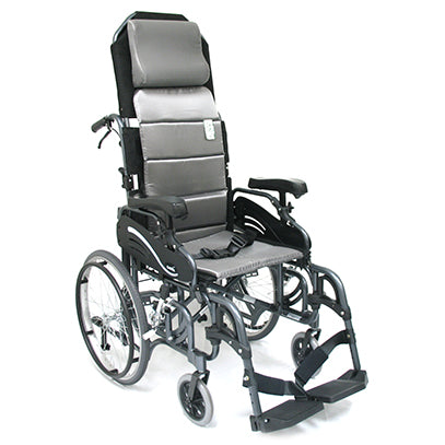 Karman VIP515 16" Tilt in Space Lightweight Reclining Wheelchair w/20" Rear Wheels
