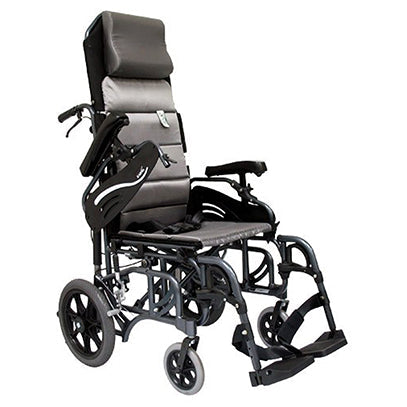 Karman VIP515 16" Tilt in Space Reclining Transport Wheelchair
