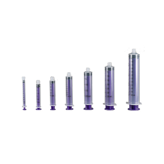 Vesco Medical | Clear ENFit Syringe, Non-sterile, 10mL, w/Cap