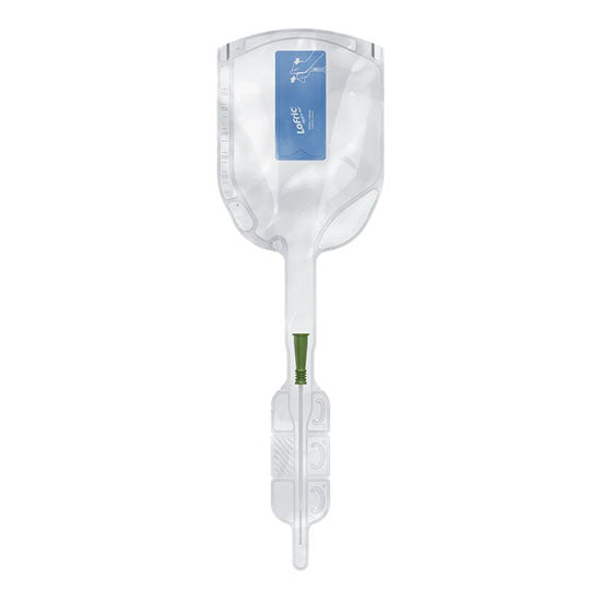 Wellspect Healthcare LoFric Hydro-Kit Male 18FR, 16", Coude Hydrophilic Intermittent Catheter (42518403)