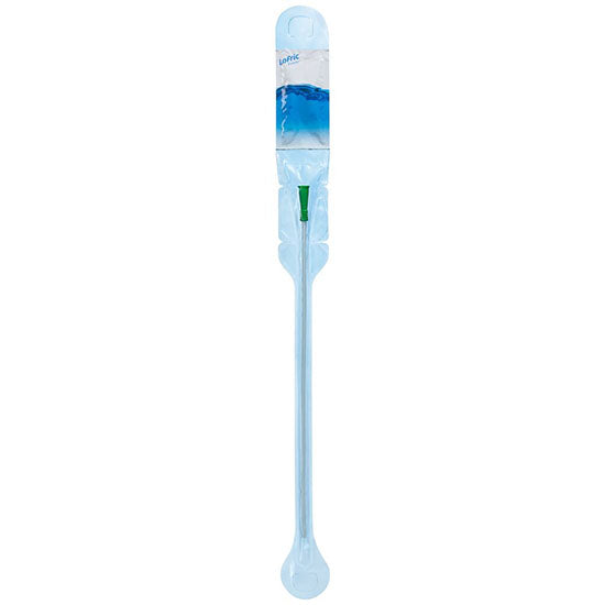 Wellspect Healthcare LoFric Primo Male 12FR, 16", Straight Hydrophilic Intermittent Catheter (4101240)