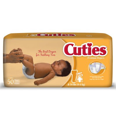 First Quality Cuties Essentials Baby Diapers, Size 1 (CR1001)