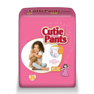 First Quality Cuties Girls Training Pants, Size M (CR7008)