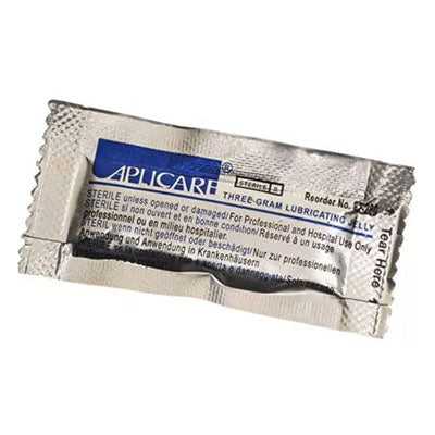 Medline Aplicare Lubricating Jelly, 3gm Packet (APL82280TP)