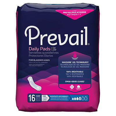 Prevail Bladder Control Pad, Moderate Long (BC-013)