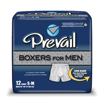 Prevail Boxers for Men, Medium (PBM-512)
