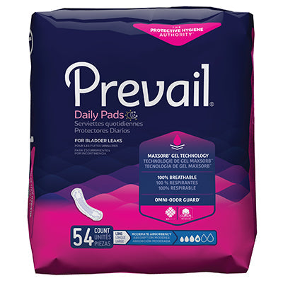 Prevail Bladder Control Pad, Moderate Long Jumbo Pack (PV-914/2)