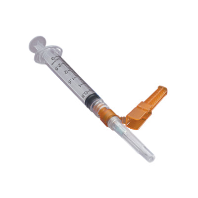 Smiths Medical Needle-Pro Hypodermic Needle 25G x 1", Orange (4292)